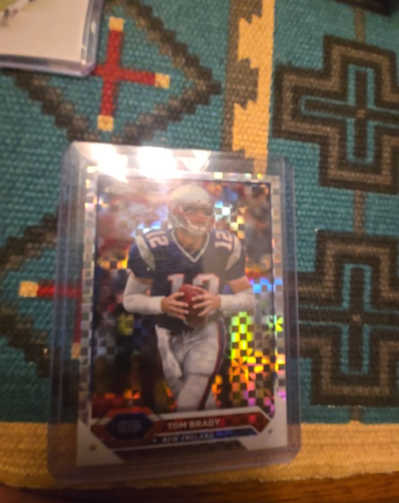 2023 Topps Composite - Topps Chrome Aqua Lava Refractor #33 Tom Brady — front
