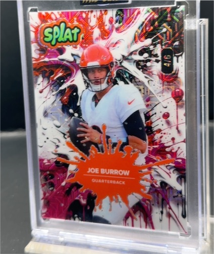 2025 Wild Card Splat #SPLAT Joe Burrow — front