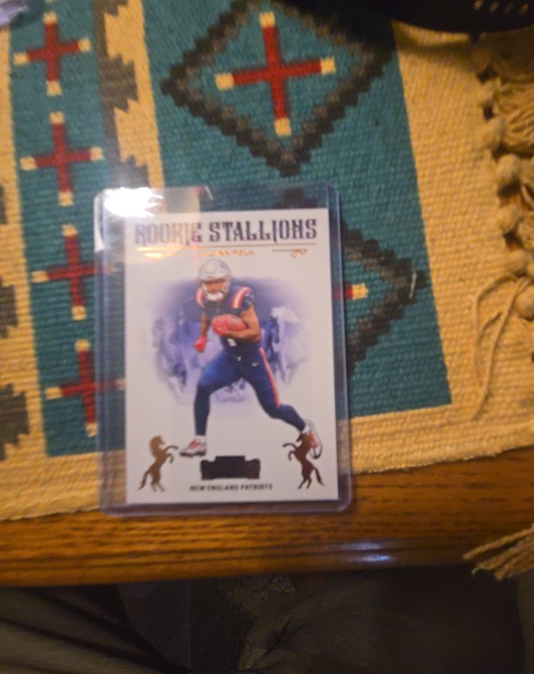 2024 Panini Contenders #9 J.J. McCarthy Rookie Stallions — front