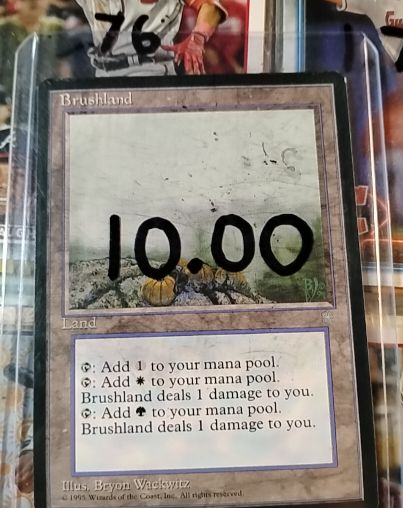 1995 Magic: The Gathering Brushland Ice Age — front