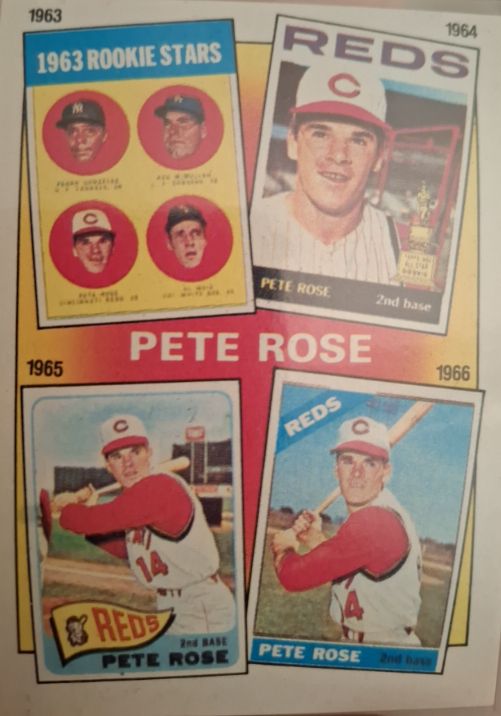 1986 Topps #2 The Pete Rose Years: 1963-1966 — front