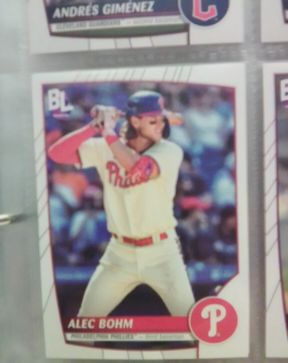 2023 Topps Big League #1 Alec Bohm — front