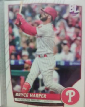 2023 Topps Big League #3 Bryce Harper — front