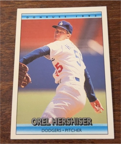 1992 Donruss #247 Orel Hershiser — front