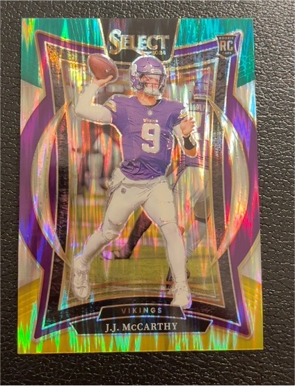 2024 Panini Select Concourse #24 J.J. McCarthy — front