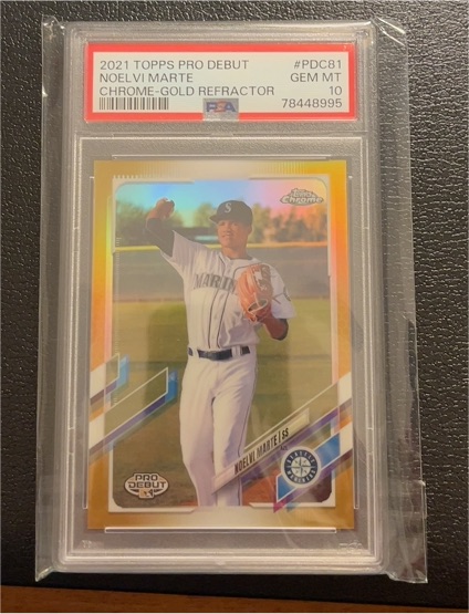 2021 Topps Pro Debut #PD-81 Noelvi Marte — front