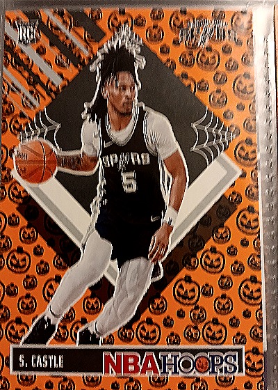 2024-25 Panini NBA Hoops Haunted Hoops #294 Stephon Castle — front