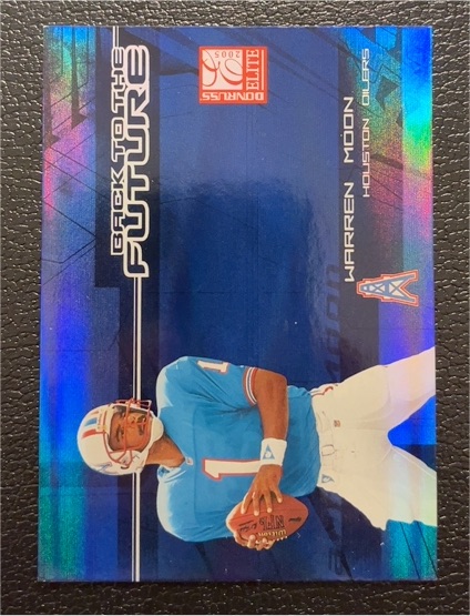 2005 Donruss Elite #BF12 Warren Moon Houston Oilers — front
