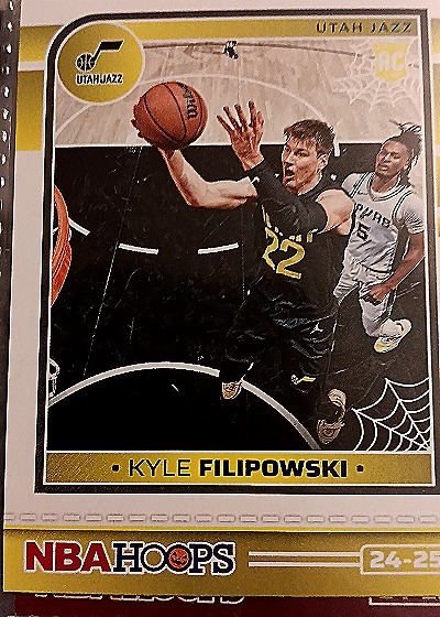 2024-25 Panini NBA Hoops Haunted Hoops #270 Kyle Filipowski — front