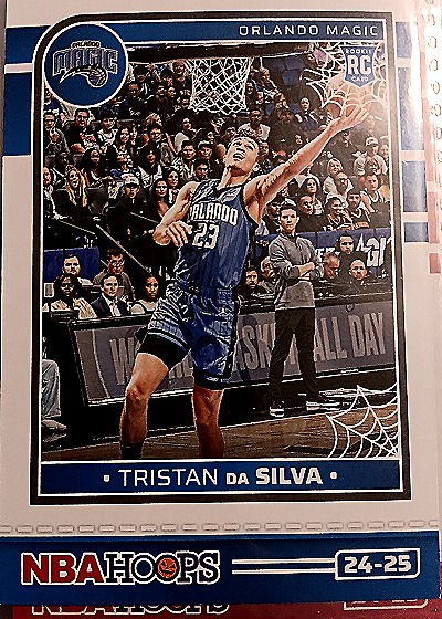 2024-25 Panini NBA Hoops #276 Tristan Da Silva — front