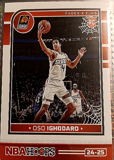 2024-25 Panini NBA Hoops Haunted Hoops #244 Oso Ighodaro — front