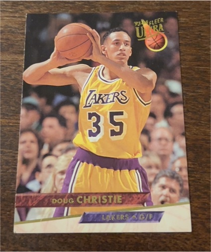 1993-94 Fleer Ultra #93 Doug Christie — front