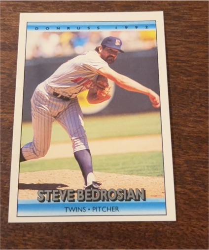1992 Donruss #345 Steve Bedrosian — front