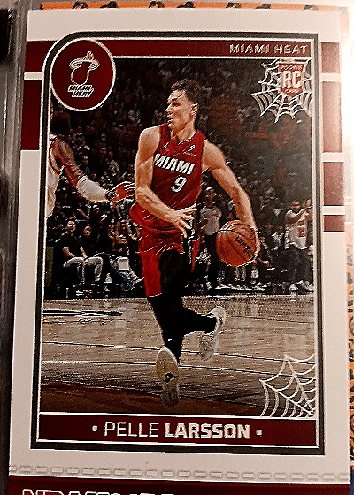 2024-25 Panini NBA Hoops Haunted Hoops #259 Pelle Larsson — front