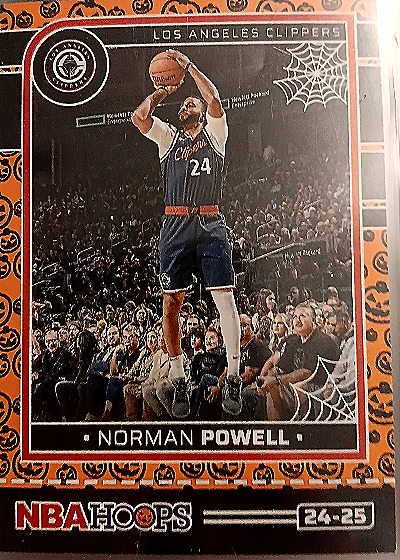 2024-25 Panini NBA Hoops Haunted Hoops #24 Norman Powell — front