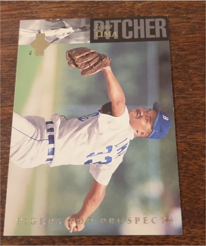 1994 Upper Deck Minor League #2 De Lima — front