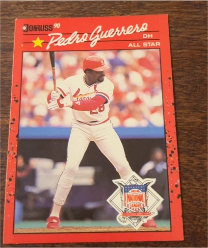 1990 Donruss #674 Pedro Guerrero — front