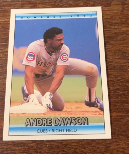 1992 Donruss #119 Andre Dawson Chicago Cubs — front