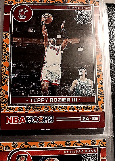 2024-25 Panini NBA Hoops Haunted Hoops #24-25 Terry Rozier III — front