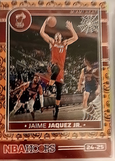 2024-25 Panini NBA Hoops Haunted Hoops #97 Jaime Jaquez Jr. — front