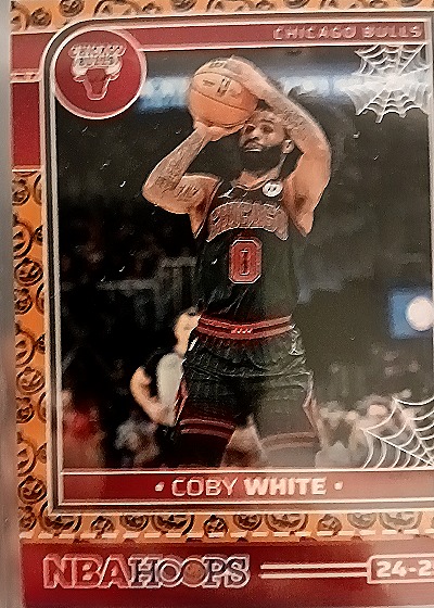2024-25 Panini NBA Haunted Hoops #14 Coby White — front