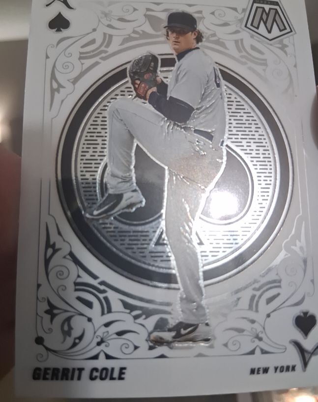 2022 Panini Mosaic Aces #A-3 Gerrit Cole — front
