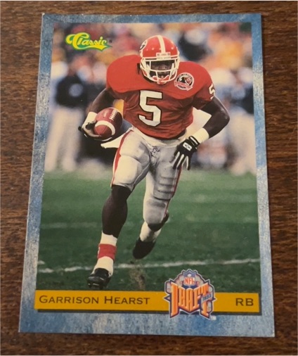 1993 Classic #3 Garrison Hearst — front