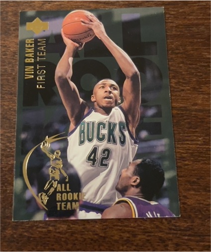 1994-95 Upper Deck #3 Vin Baker — front