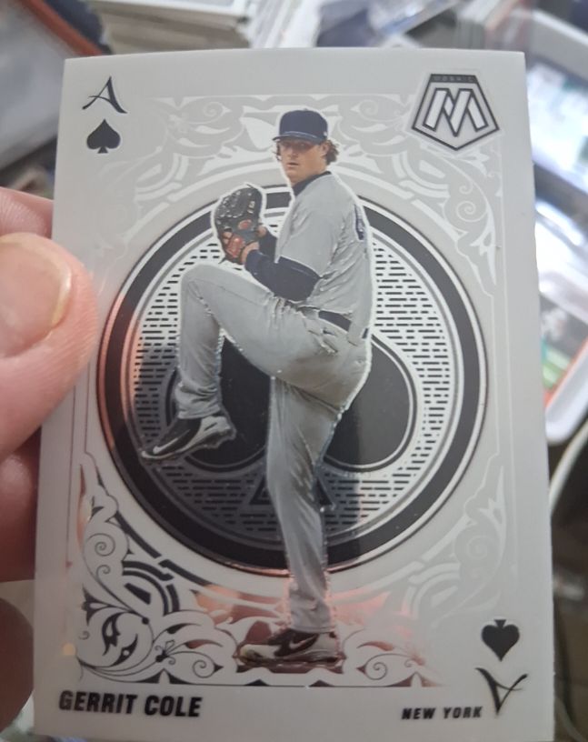 2022 Panini Mosaic Aces #A-3 Gerrit Cole — front