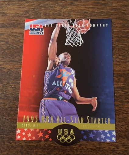 1996 Upper Deck USA Basketball #5GH Grant Hill — front