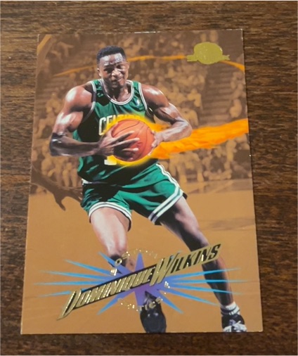 1995-96 SkyBox Premium #9 Dominique Wilkins — front