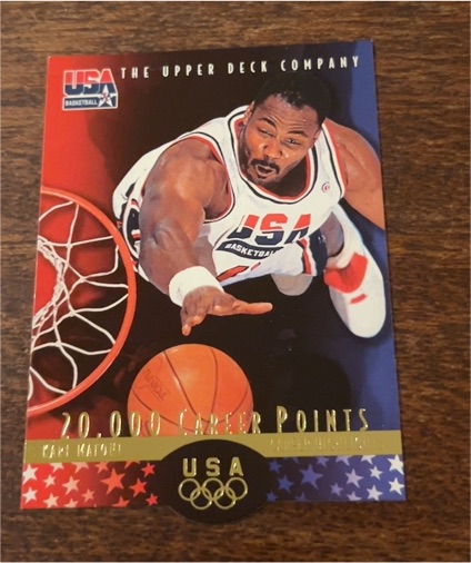 1996 Upper Deck USA #11 Karl Malone — front
