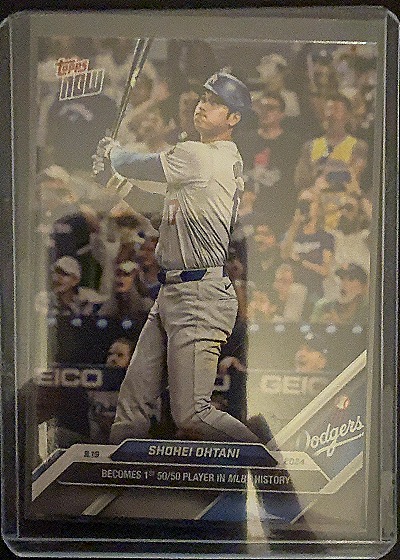 2024 Topps Now #722 Shohei Ohtani — front
