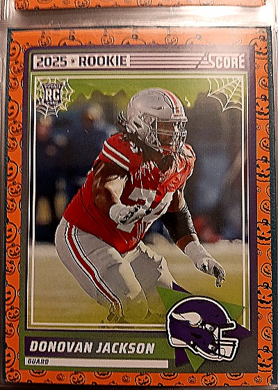 2025 Panini Score-A-Treat #90 Donovan Jackson — front