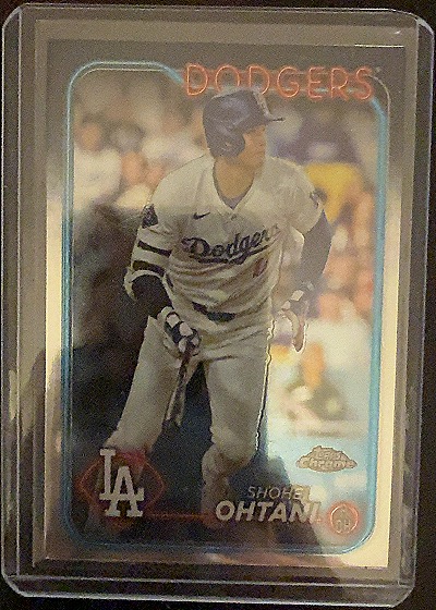 2024 Topps Chrome #1 Shohei Ohtani — front