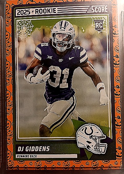 2025 Panini Score-A-Treat #95 DJ Giddens — front