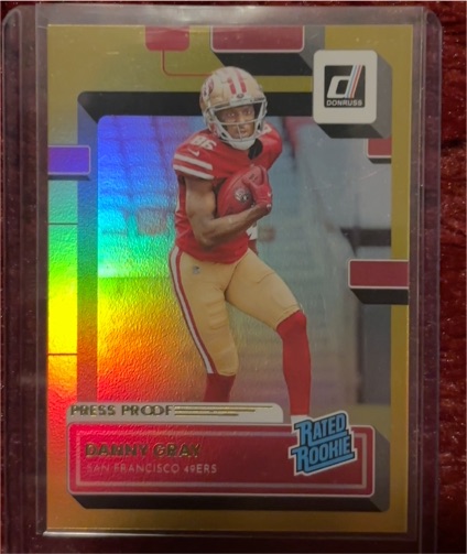 2022 Donruss #333 Danny Gray — front