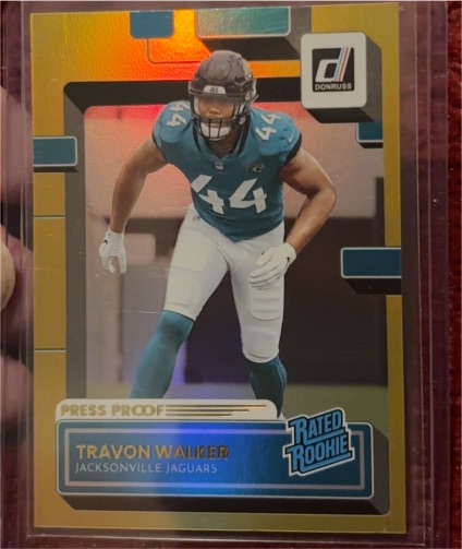 2022 Panini Donruss #325 Travon Walker — front