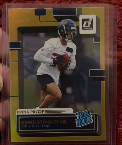 2022 Donruss #351 Derek Stingley Jr. — front