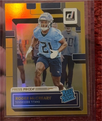 2022 Donruss #365 Roger McCreary — front