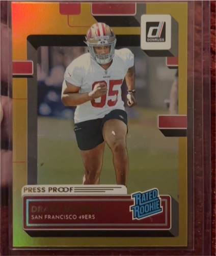 2022 Donruss #379 Drake Jackson — front