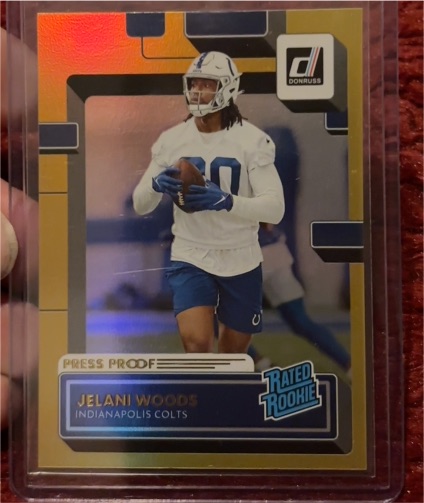 2022 Panini Donruss #382 Jelani Woods — front
