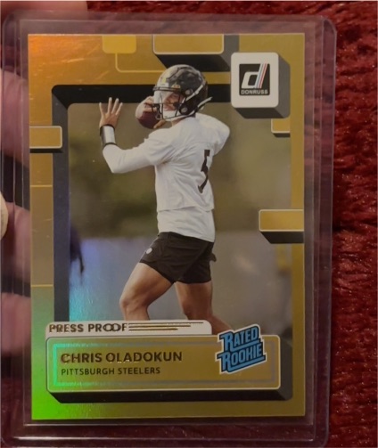 2022 Donruss #376 Chris Oladokun — front