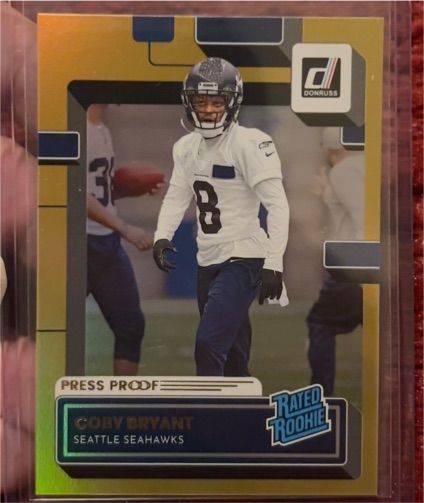 2022 Donruss #394 Coby Bryant — front
