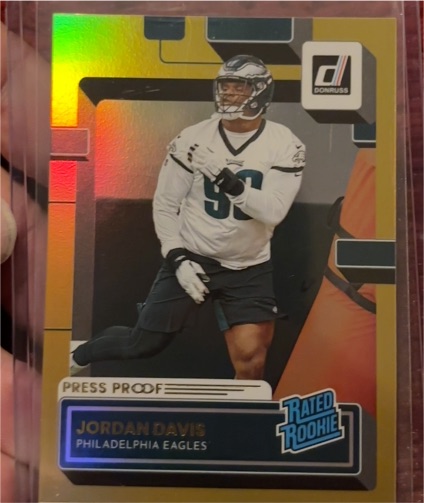 2022 Donruss #353 Jordan Davis — front