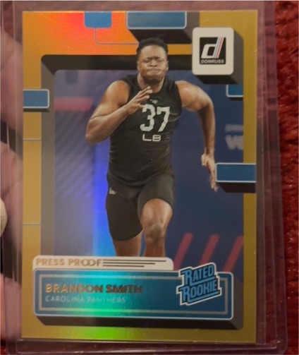 2022 Donruss #395 Brandon Smith — front