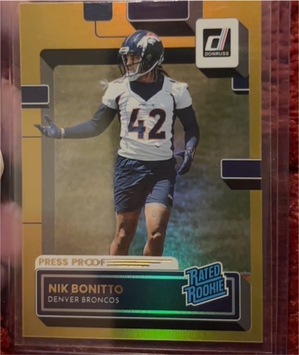2022 Donruss #380 Nik Bonitto — front