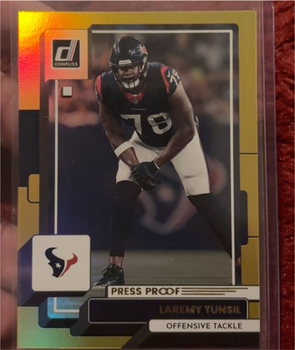 2022 Panini Donruss #44 Laremy Tunsil — front