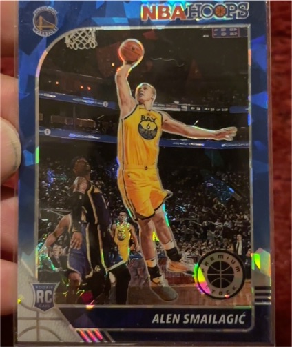 2019-20 Panini Hoops Premium Stock #247 Alen Smailagic — front