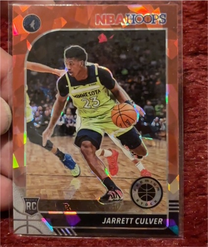 2019-20 Panini Hoops Premium Stock #203 Jarrett Culver — front